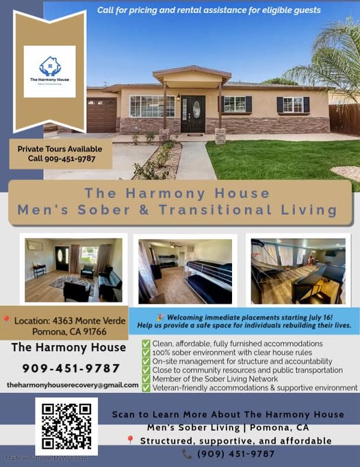 The Harmony House – Mens Sober Living