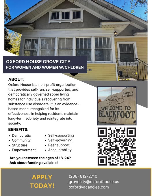 Oxford House Grove City