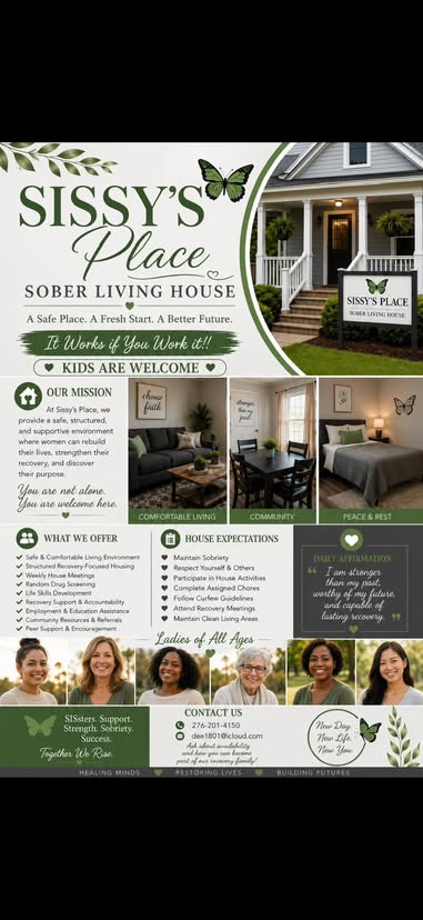 Sissys Place – Womens Sober Living House